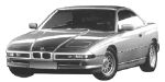 BMW E31 B2672 Fault Code